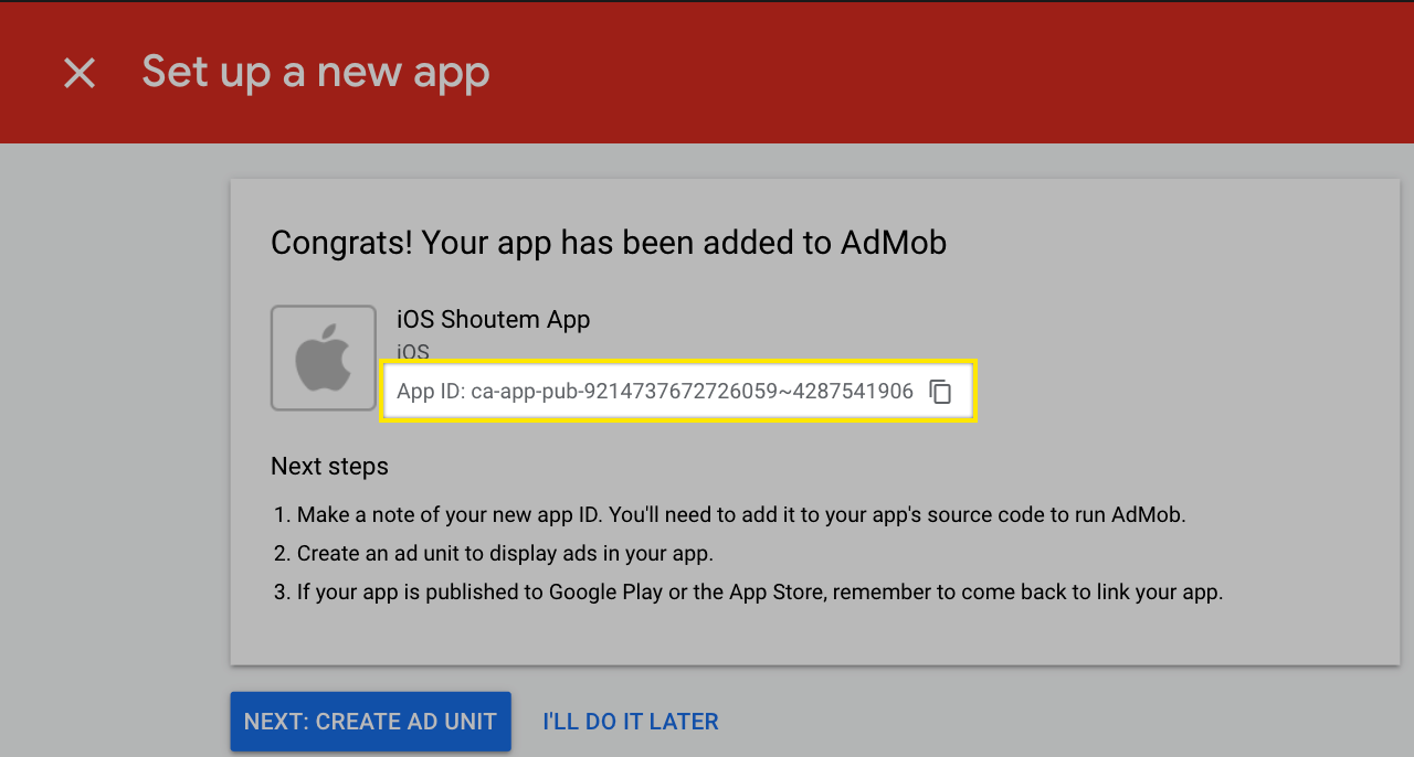 admob 