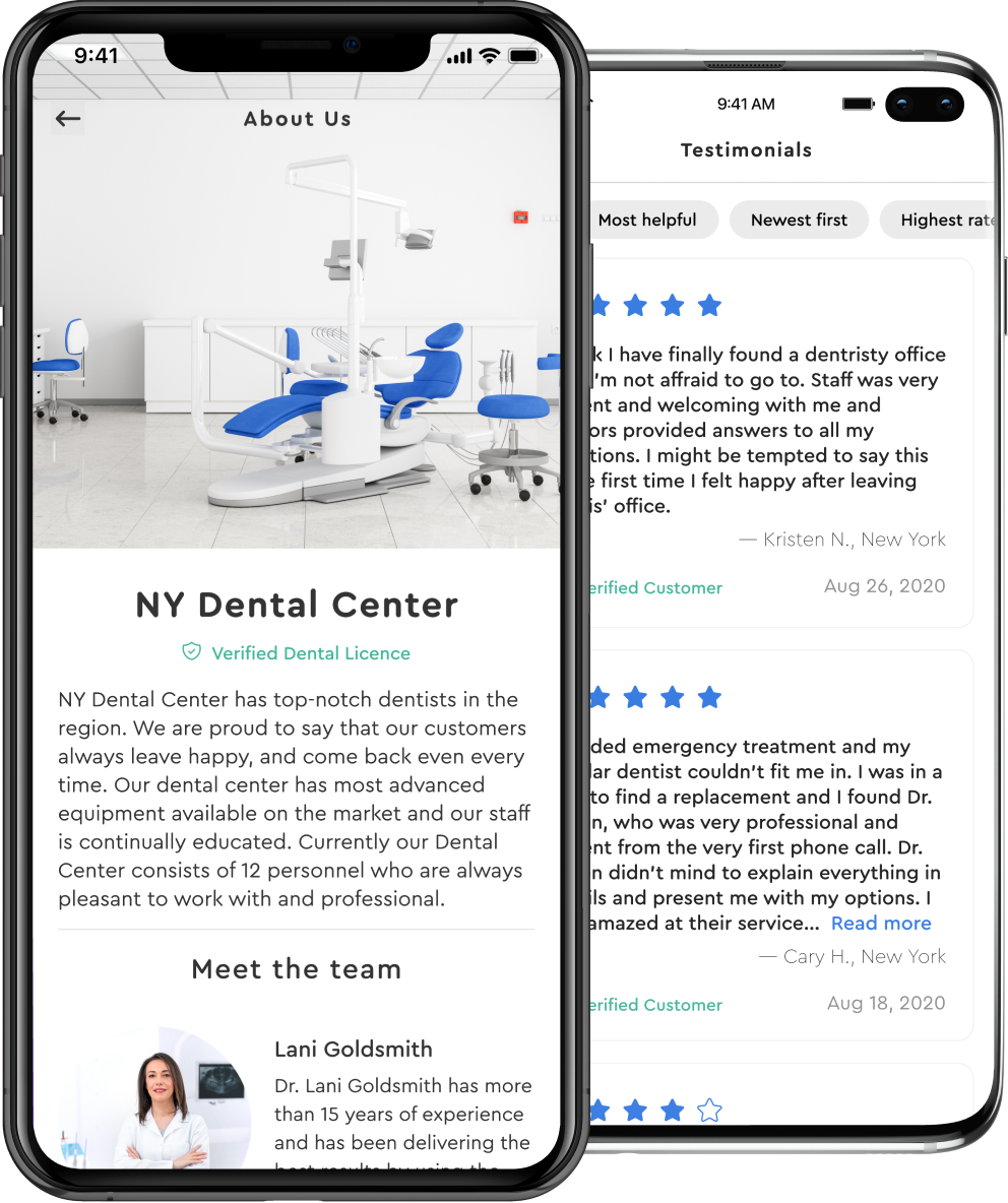 Dental apps