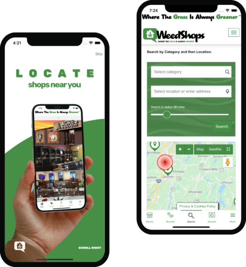 weed shops app