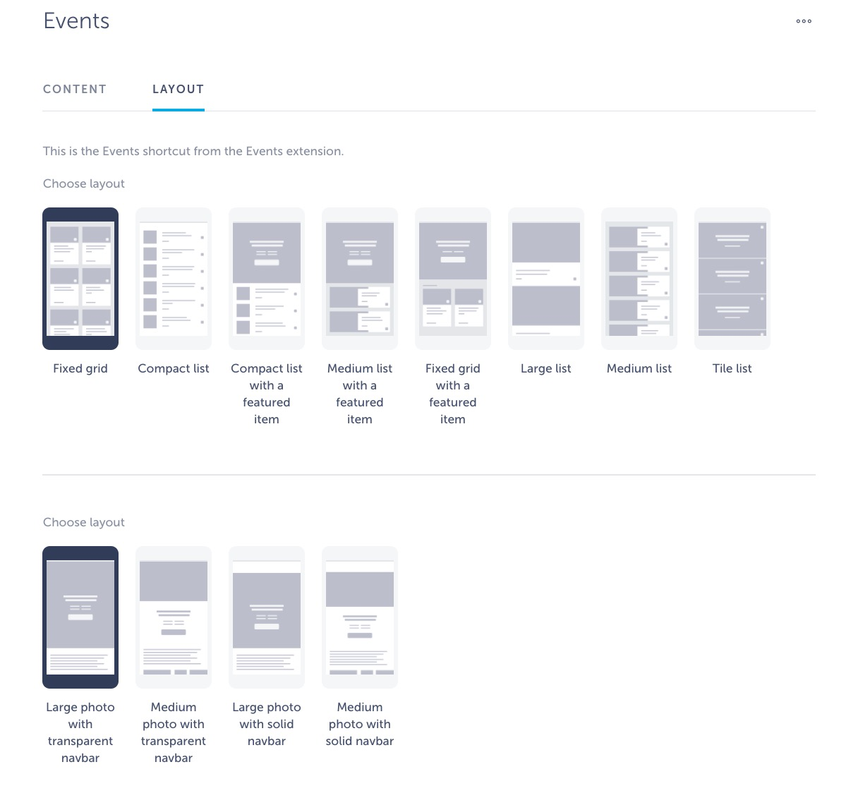 event layout app