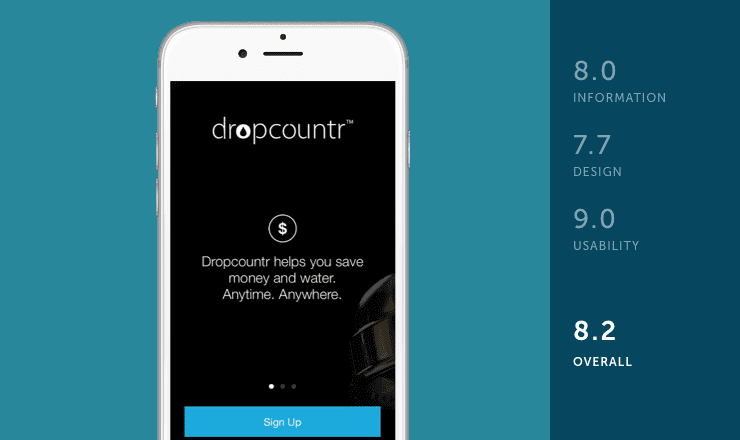 Dropcountr mobile app